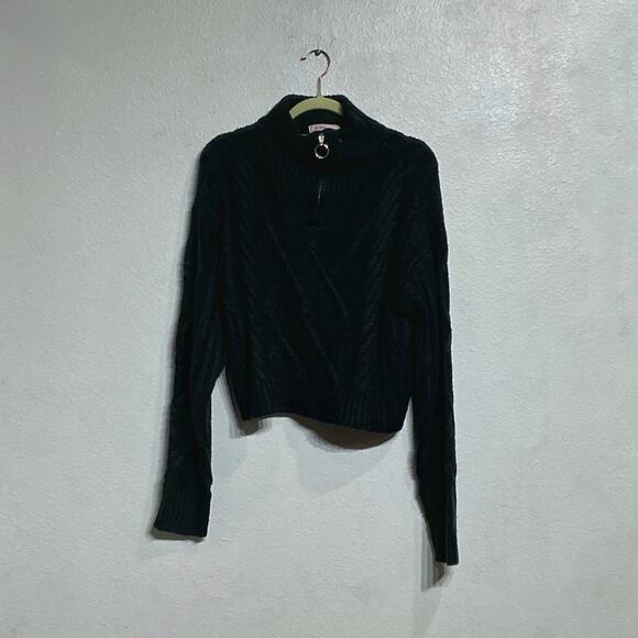 BCBGenertion Black Sweater Sz M NWT - Picture 2 of 12